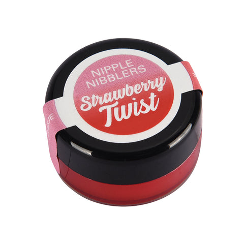 Jelique Nipple Nibblers Cool Tingle Balm-Strawberry Twist 3g