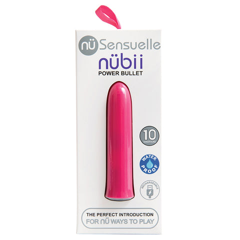 NU Sensuelle NUBII Power Bullet Rechargeable