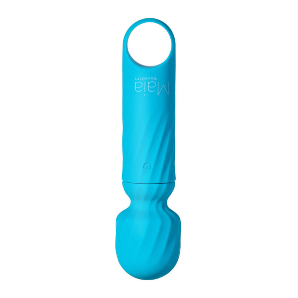 Maia Toys VIBELITE Dolly Rechargeable Vibrator Mini Wand Massager - BLUE