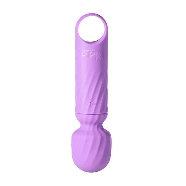 Maia Toys VIBELITE Dolly Rechargeable Vibrator Mini Wand Massager - PURPLE