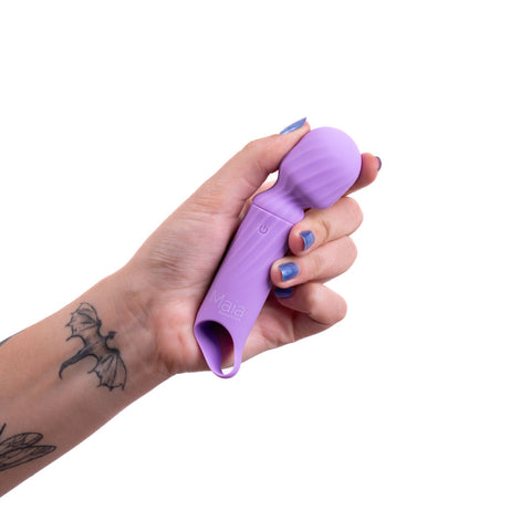 Maia Toys VIBELITE Dolly Rechargeable Vibrator Mini Wand Massager - PURPLE