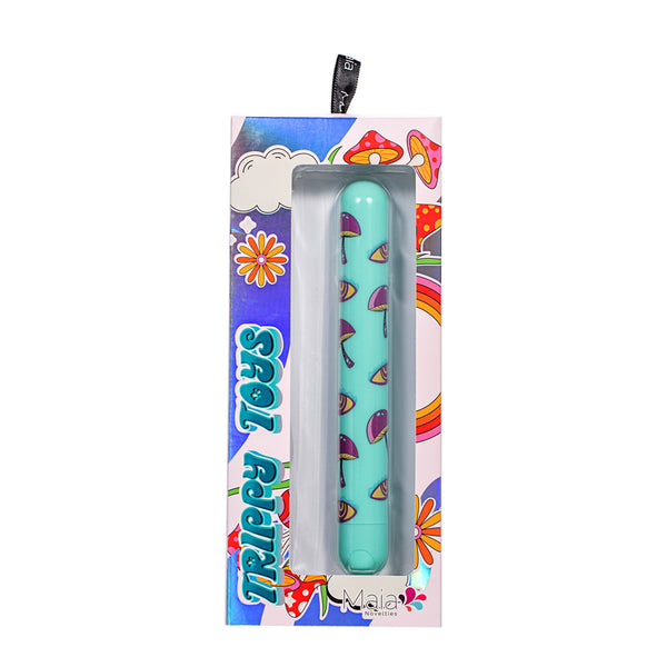 Trippy Toys LUCY Mushroom Pattern Rechargeable X-Long Bullet