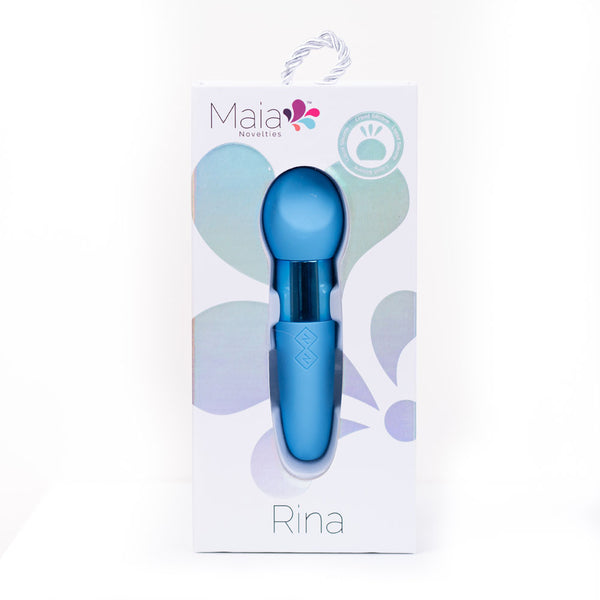 RINA BLUE Rechargeable Dual Motor Silicone 15-Function Vibrator
