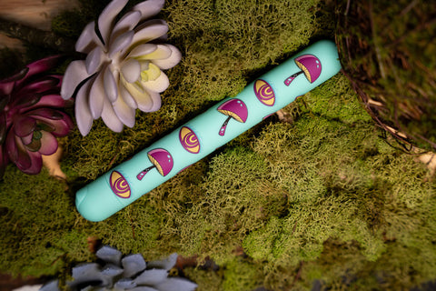 Trippy Toys LUCY Mushroom Pattern Rechargeable X-Long Bullet