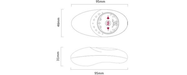 ZALO USA Jeanne Massager Rouge Pink