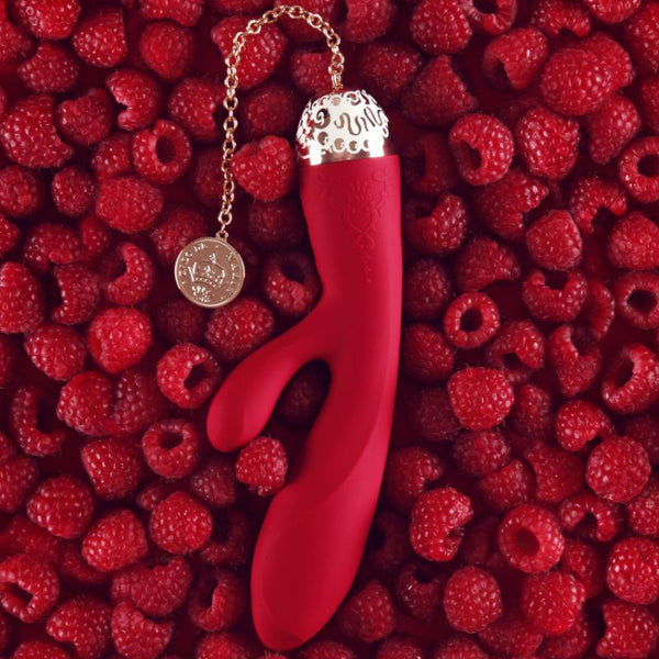 ZALO USA Rosalie Rabbit Vibrator Bright Red