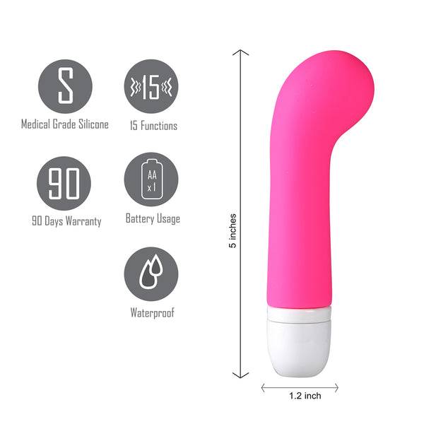 AVA Silicone 15-Function Mini G-Spot Vibe*