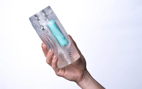 ASTER Vibrating Male Masturbator 10-Function Bullet Vibrator