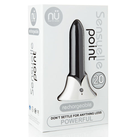 Sensuelle Point Bullet Vibrator Black