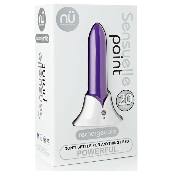 Sensuelle Point Bullet Vibrator Purple