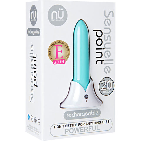 Sensuelle Point Bullet Vibrator Blue