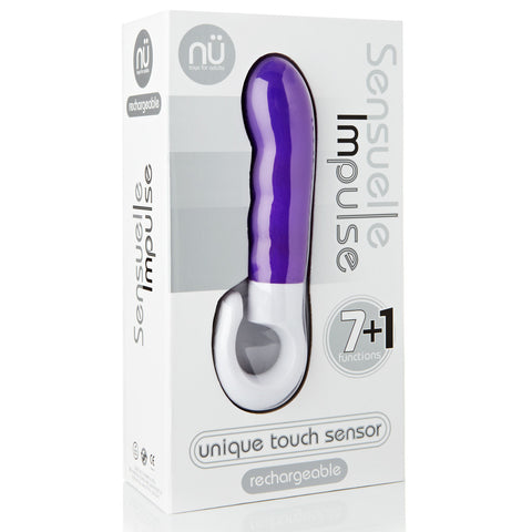 Sensuelle Impulse 7+1 Function Slimline Vibe - Purple