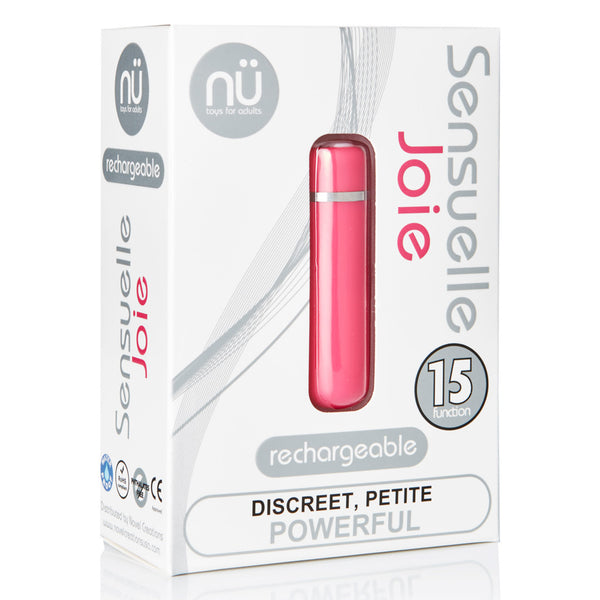 Sensuelle Joie 15 Function Bullet Vibrator - Pink
