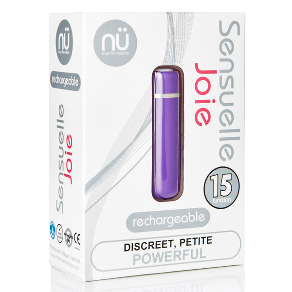 Sensuelle Joie 15 Function Bullet Vibrator - Purple