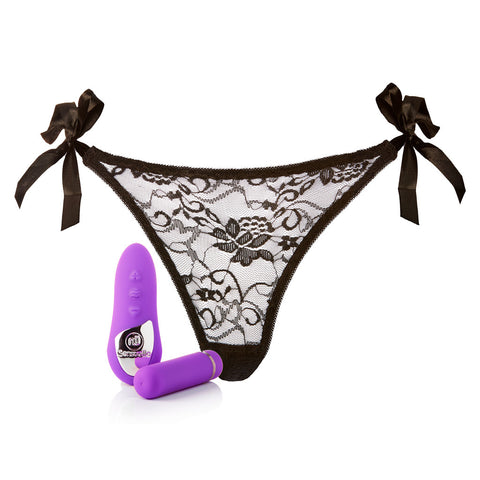 NU Sensuelle Pleasure Panty Purple