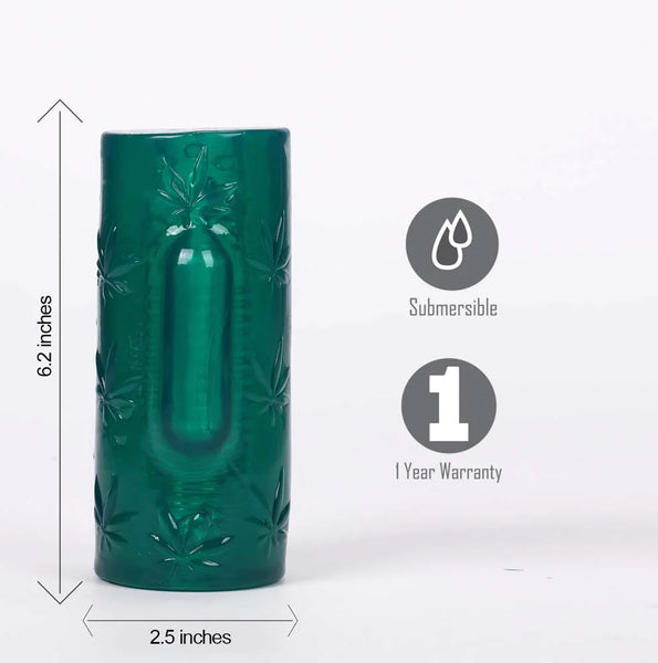 Blaze 420 Series Vibrating Male Masturbator 10-Function Bullet Vibrator