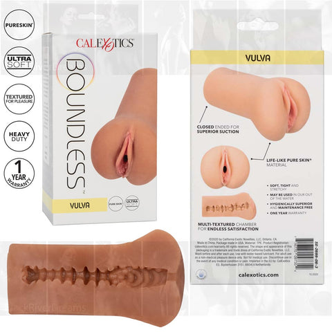 Boundless Male Masturbators Vulva Vagina Strokers for Men