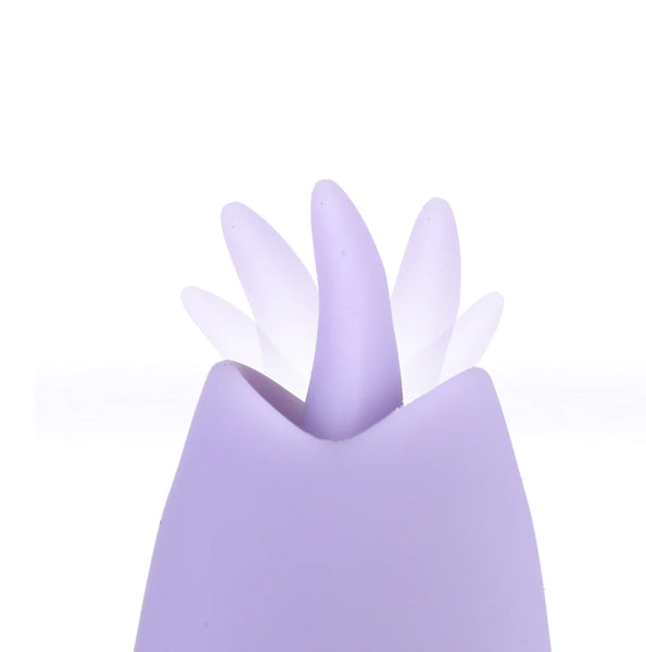 ELLIE 10-Function USB Rechargeable Wired Bullet Vibrator With Flickering Tongue