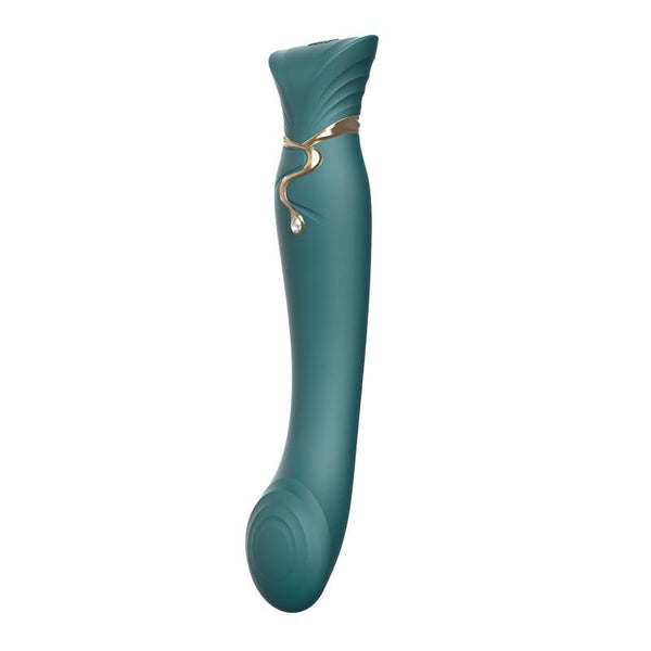 ZALO USA Queen Set G-Spot Vibrator Jewel Green