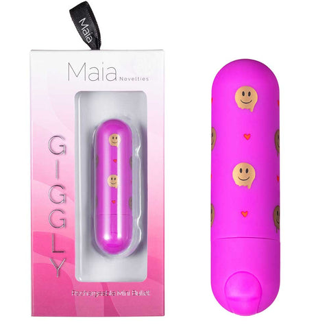 GIGGLY USB Rechargeable Super Charged Mini Bullet Clitoral Vibrator