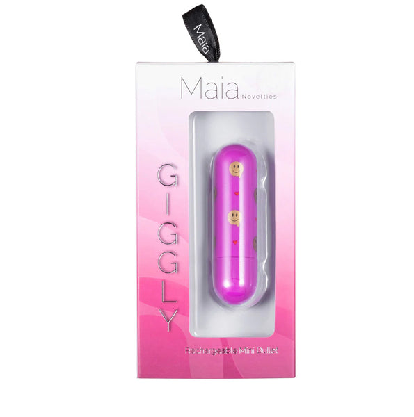 GIGGLY USB Rechargeable Super Charged Mini Bullet Clitoral Vibrator