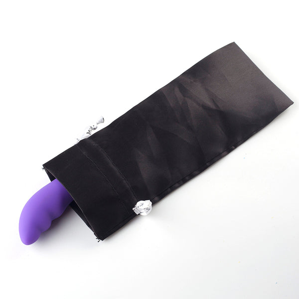 HAILEY Crystal Gems USB Rechargeable Silicone 10-Function G-Spot Vibrator Purple*