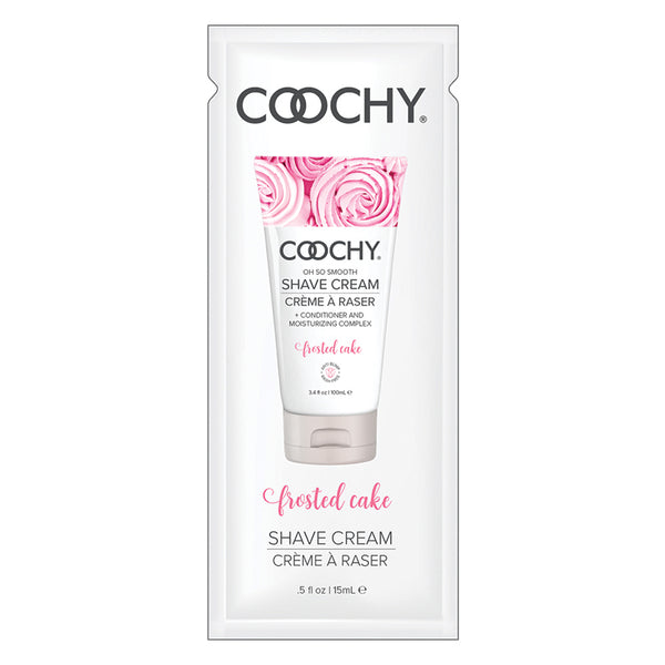 Coochy Shave Cream Frosted Cake Foil Packl