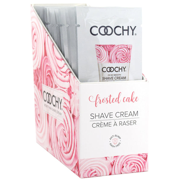 Coochy Shave Cream Frosted Cake 24 Piece Display