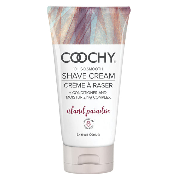 Coochy Rash Free Shave Cream Island Paradise 3.4 oz