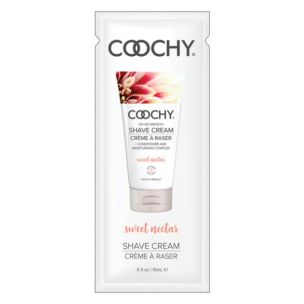 Coochy Shaving Cream Sweet Nectar Foil Pack