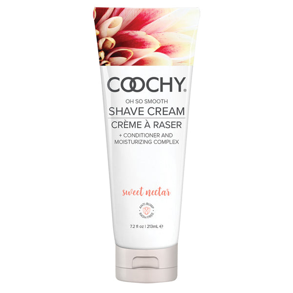 Coochy Shaving Cream Sweet Nectar 7.2 oz