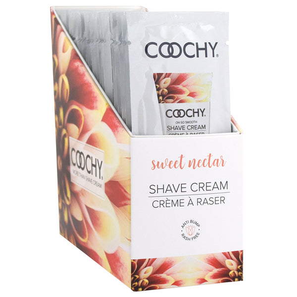 Coochy Shaving Cream Sweet Nectar 234 Piece Display
