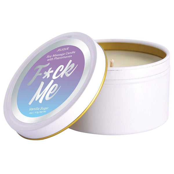 Jelique Soy Massage Candle With Pheromones F*CK ME VANILLA SUGAR