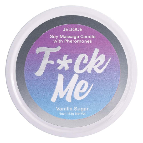Jelique Soy Massage Candle With Pheromones F*CK ME VANILLA SUGAR
