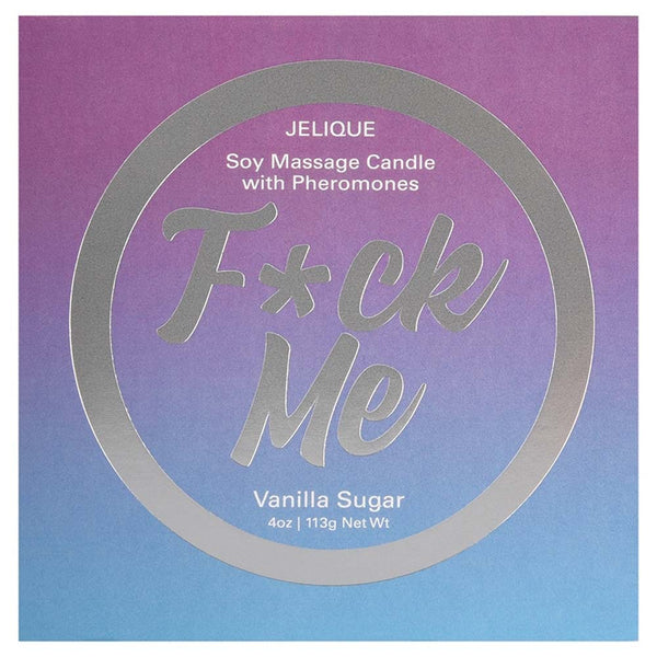 Jelique Soy Massage Candle With Pheromones F*CK ME VANILLA SUGAR