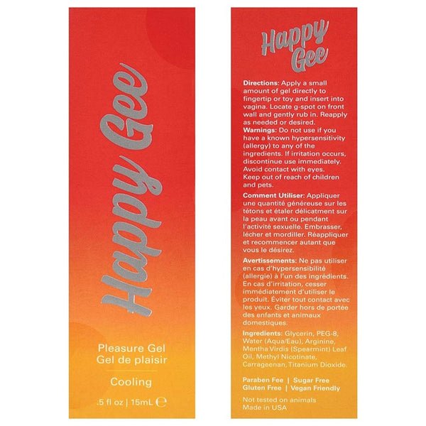 Happy Gee G-Spot Arousal Gel