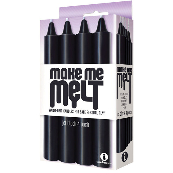 Make Me Melt Pain & Pleasure Drip Candles - Black