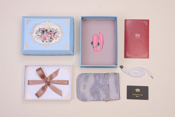 ZALO USA FanFan Couples Massager Bluetooth Rouge Pink