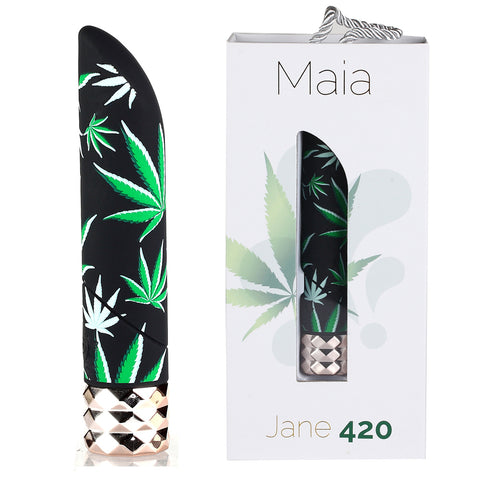 JANE 420 Crystal Gems USB Rechargeable 25-Function Bullet*
