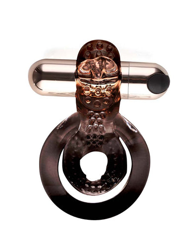 Jayden by Maia Toys Vibrating Erection Enhancer Cock Ring Rose Gold