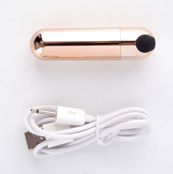 Jayden by Maia Toys Vibrating Erection Enhancer Cock Ring Rose Gold