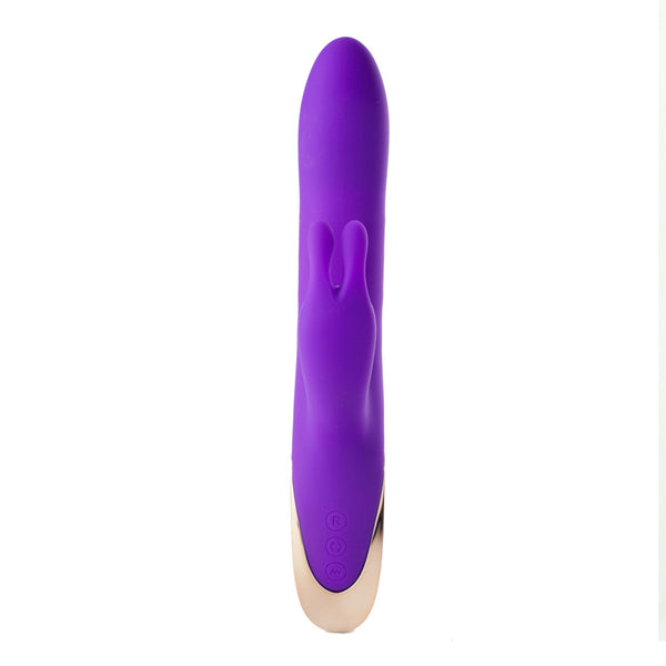Maia Toys Karlin USB Rechargeable 10/4 Function Rabbit Vibrator PURPLE