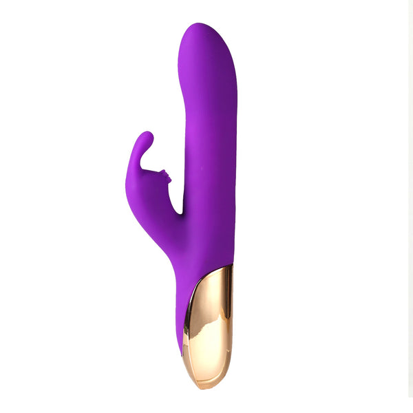Maia Toys Karlin USB Rechargeable 10/4 Function Rabbit Vibrator PURPLE