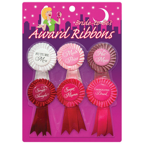 Bride To Be Award Ribbons 6-Pack*