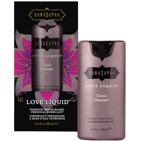 Kama Sutra Love Liquid Lubricant-Classic 3.4 oz