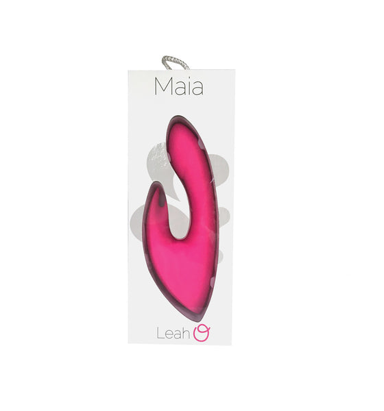 Maia Toys LEAH USB Rechargeable Silicone 10-Function Rabbit Vibrator Pink
