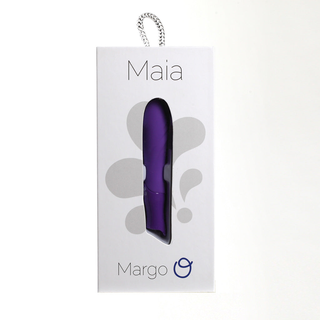 MAIA TOYS MARGO USB Rechargeable Silicone 10-Function Textured Bullet MAIA TOYS MARGO USB Rechargeable Silicone 10-Function Textured Bullet