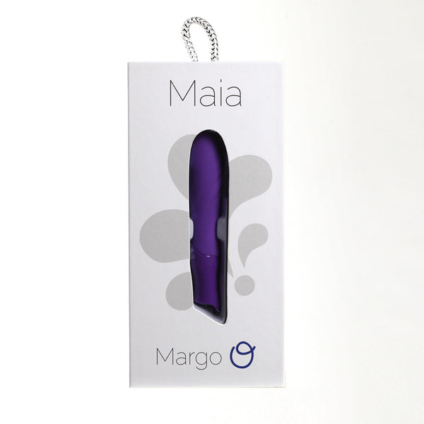 MAIA TOYS MARGO USB Rechargeable Silicone 10-Function Textured Bullet Vibrator