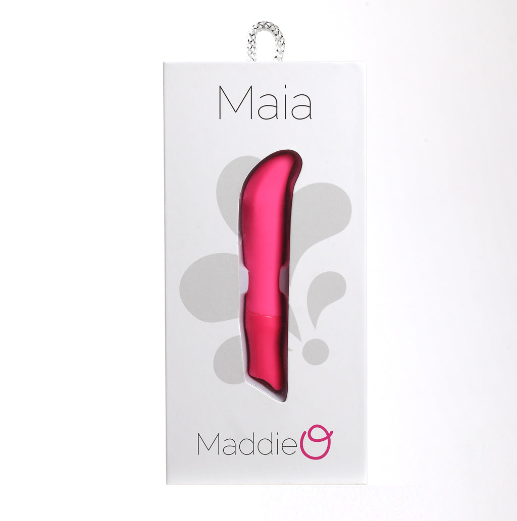 MAIA TOYS MADDIE USB Rechargeable Silicone 10-Function G-Spot Bullet V MAIA TOYS MADDIE USB Rechargeable Silicone 10-Function G-Spot Bullet V