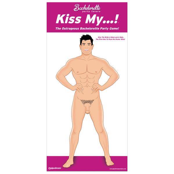 Bachelorette Party Favors Kiss My .....! Party Game*